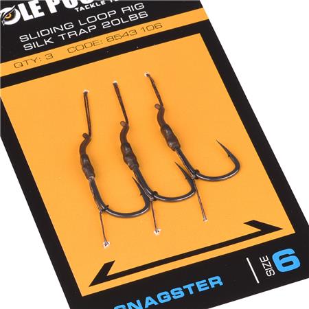 BAS DE LIGNE MONTÉ POLE POSITION SLIDING LOOP RIG SNAGSTER