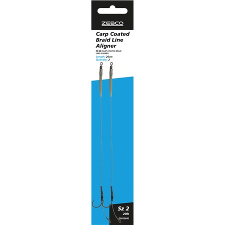 Bas De Ligne Monté Zebco Trophy Carp Coated Line Aligner