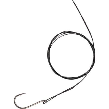 BAS DE LIGNE MONTÉ ZEBCO TROPHY STEEL TRACE 7X7 SINGLE