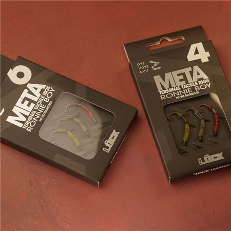 BAS DE LIGNE ONE MORE CAST META HI-VIZ LOCK HOOK RONNIE BOYS