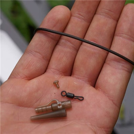 BAS DE LIGNE ONE MORE CAST META TERMINAL TACKLE ALL-IN-1 RIG BLEND TUBING FLUORO D