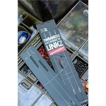 BAS DE LIGNE ONE MORE CAST TWEAKERS HEAVYWEIGHT KICKBACK LINKZ WITH SPINNER SWIVEL