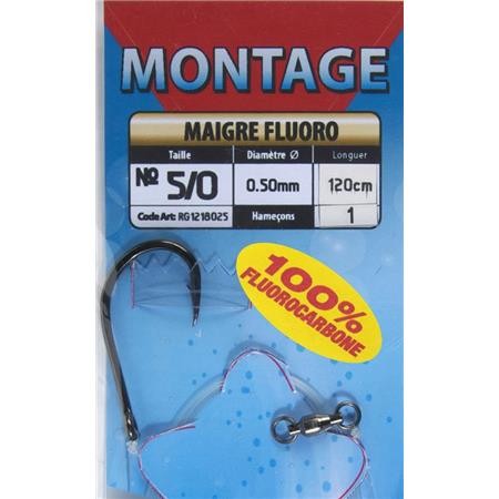 Bas De Ligne Ragot Maigre Fluoro