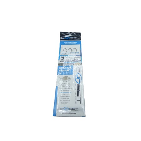 Bas De Ligne Sunset Bateau Rs Competition Special Chinu - Fluoro - Stsak18253x30n2