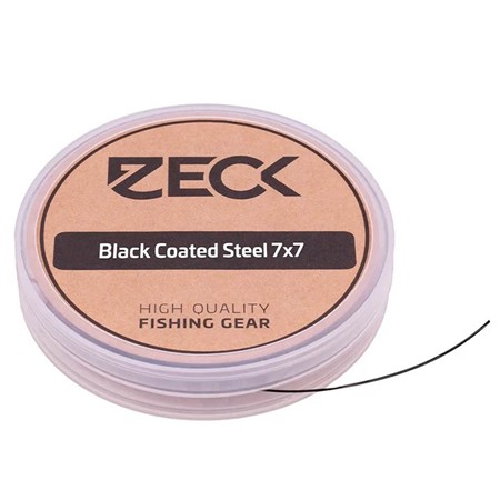 Bas De Ligne Zeck 7X7 Black Coated Steel