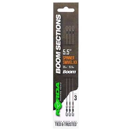 Base Para Línea De Pesca Inferior Korda Booms Spinner Swivel