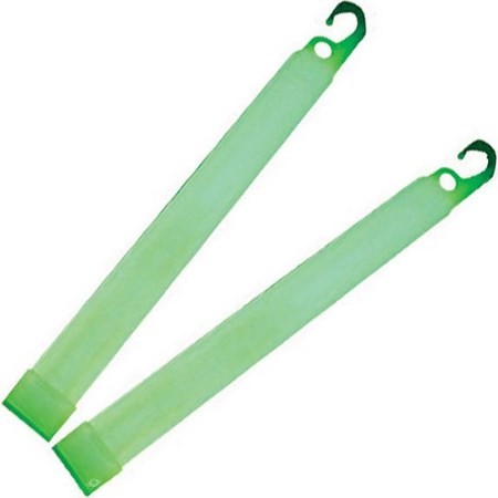 Bastoncini Luminosi Plastimo Chimiolum Verde - Pacchetto Di 2