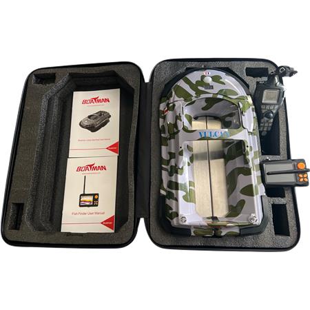 BATEAU AMORCEUR BOATMAN VULCAN PRO V2 60 SATELLITES CAMOU