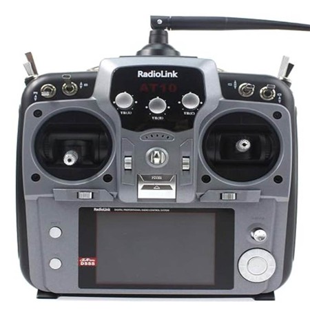 BATEAU AMORCEUR GBOAT TI-BOAT + RADIOCOMMANDE RADIOLINK 12 VOIES
