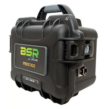 Batería De Litio Bsr Prestige Lifepo4 Gen3 12V100 + Chargeur Non Étanche 10A