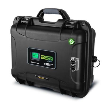 Bateria Lítio Bsr Lifepo4 24V/100Amp Spéciale Moteur Brusless + 1 Sortie Sondeur