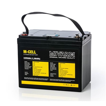 BATTERIA AL LITIO MIVARDI LITHIUM BATTERY M-CELL 24V