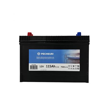 BATTERIE DECHARGE LENTE MARINE 115AH