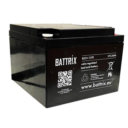 BATTERIE ÉTANCHE BATTRIX 12V 24AH POUR SONDEUR
