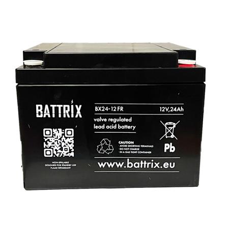 Batterie Étanche Battrix 12V 24Ah Pour Sondeur