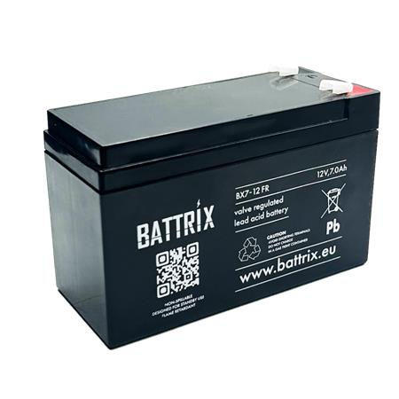 BATTERIE ÉTANCHE BATTRIX 12V 7AH POUR SONDEUR