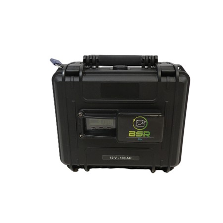 Batterie Lithium Bsr Eco Lifepo4 12V100 Amp - Bsr-Eco12100