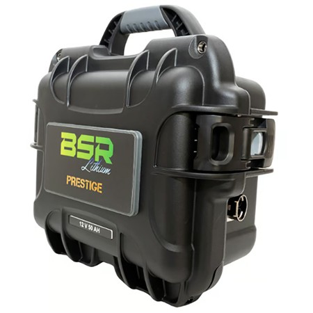 Batterie Lithium Bsr Prestige Lifepo4 Gen3 12V50 + Chargeur Non Étanche 10A