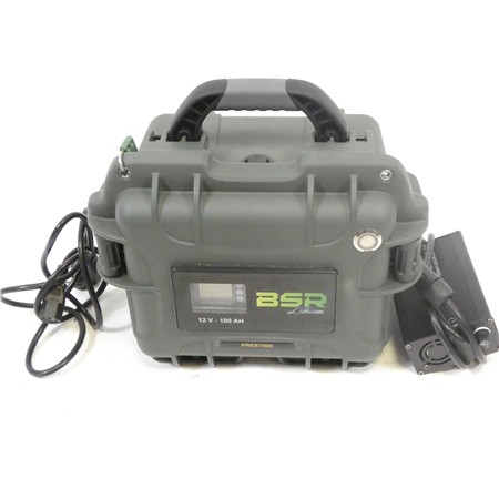 Batterie Lithium Bsr Prestige V3 Lifepo4 12V100 Amp Solaire - Bsr-Valg2-12100Sol
