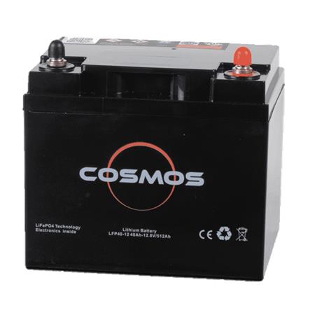 Batterie Lithium Cosmos Lifepo4 12V 40Ah