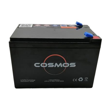 Batterie Lithium Cosmos Lifepo4 Pour Sondeur (192Wh) 12.8V 15Ah