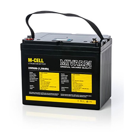 BATTERIE LITHIUM MIVARDI LITHIUM BATTERY M-CELL 24V
