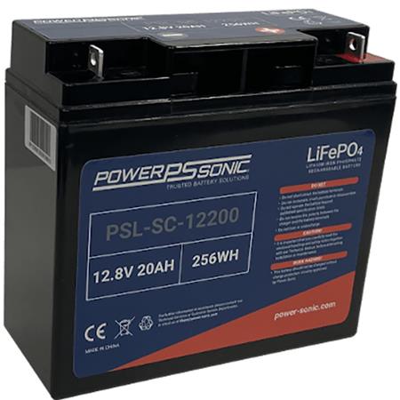 Batterie Lithium Power Sonic Lifepo4 Power Sonic Sans Chargeur Pour Sondeur