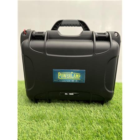 Batterie Lithium Powercamp Lifepo4 24V100ah + Chargeur 10A
