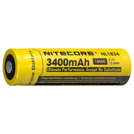 Batterie Nitecore Accus Li-Ion 18650