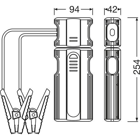 BATTERIE OSRAM JUMPSTART 500 BOOSTER POWERBANK