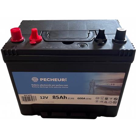 Batterie Pecheur.Com Décharge Lente Marine 12V 85Ah