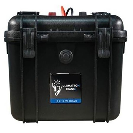 Batterie Valise Lithium Portable Ultimatron Lifepo4 Avec Bluetooth 12V 100Ah