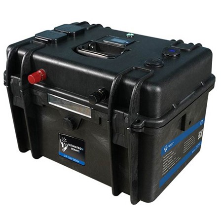 BATTERIE VALISE LITHIUM PORTABLE ULTIMATRON LIFEPO4 AVEC BLUETOOTH 12V 280AH