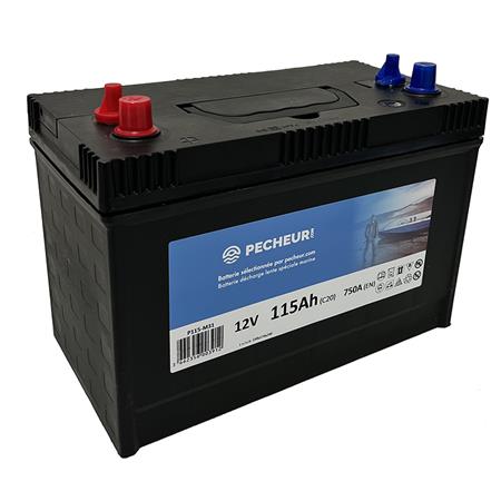 Batterij Decharge Lente Marine 115Ah