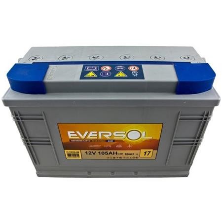 Batterij Eversol Decharge Lente Agm 12V