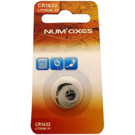 Batterij Lithium Numaxes 3V Cr1632