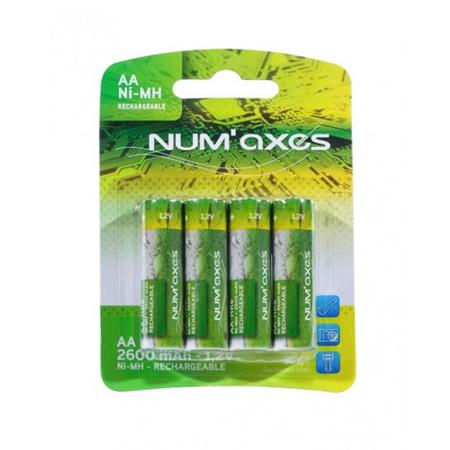 Batterij Numaxes 1.2V Aa Ni-Mh