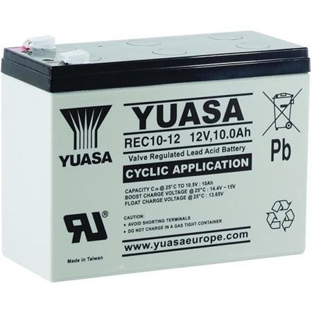 Battery Waterproof For Fishfinder Yuasa 12V Long Duration