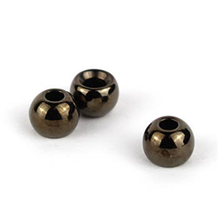 BEAD - BLACK TEXTREME BRASS BEADS - BLACK