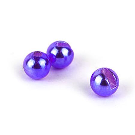 Bead - Metallic Purple Textreme Tungsten Slotted Beads - Metallic Purple