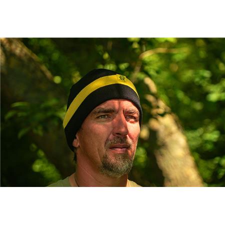 BEANIE - BLACK/YELLOW BLACK CAT BEANIE HAT - NOIR/JAUNE