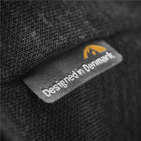 BEANIE GEOFF ANDERSON WIZWOOL 350 HOOD - BLACK