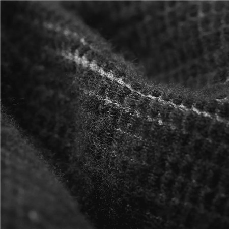 BEANIE GEOFF ANDERSON WIZWOOL 350 HOOD - BLACK