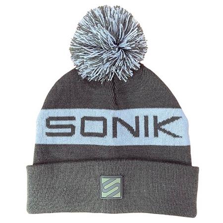 Beanie - Grey Sonik Bobble Hat - Gris