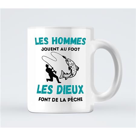 Becher Les Hommes Jouent Au Foot, Les Dieux Pêchent