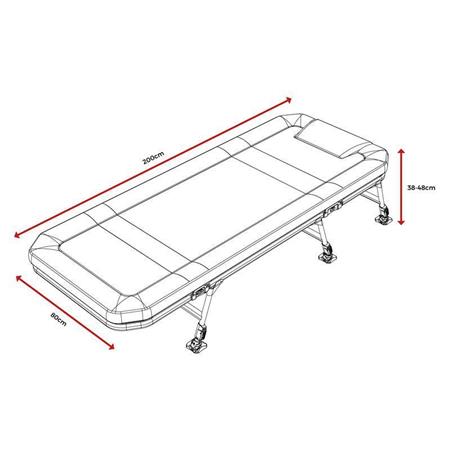 BEDCADEIRA AVID CARP BENCHMARK ULTRA SYSTEMS