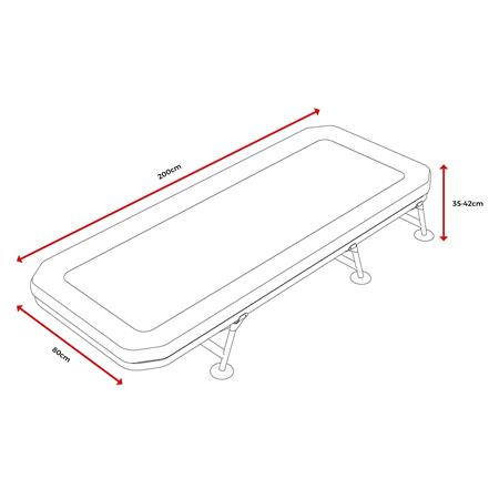 BEDCADEIRA AVID CARP REVOLVE BED