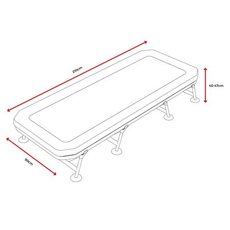 BEDCADEIRA AVID CARP REVOLVE BED