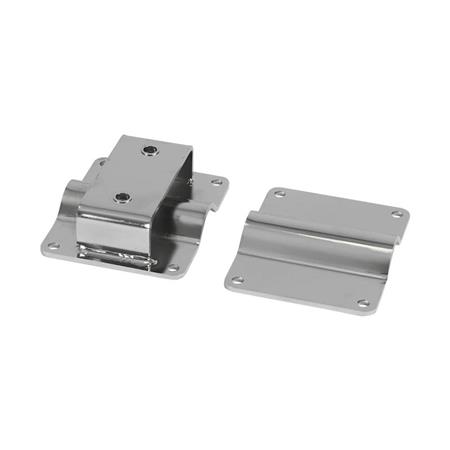 BEFESTIGUNGSBÜGEL AUS EDELSTAHL SEANOX POUR PORTE CANNE
