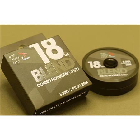 Belagt Fletline Til Krogforfang One More Cast Coated Hooklink - 20M